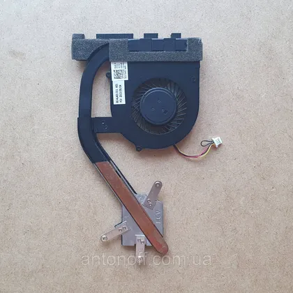 фото, Кулер радіатор Dell Latitude 3330 / 60.4LA01.001 02P18C система охолодження оригінал з розборки