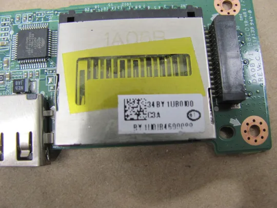 587-45 плата USB LAN DA0BY1TB8C0 для Toshiba Satellite U840 U845  оригінал Де купити