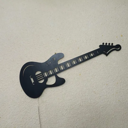 Панно декоративна картина на стіну Гітара LED підсвітка 250х742 acr-p000106 Характеристики