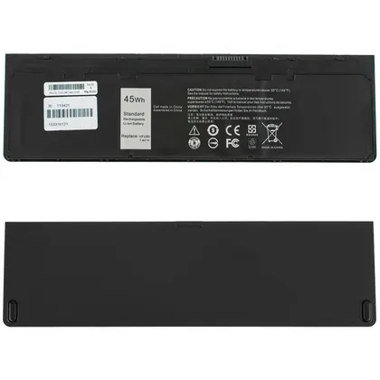 фото, Батарея для ноутбука DELL WD52H (Latitude E7240, E7250) 7.4V 6100mAh 45Wh Black
