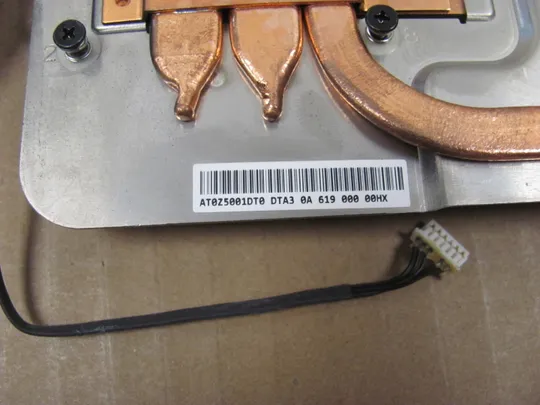 855-4 система охолодження AT0Z5001DT0 00NY300  для  LENOVO Thinkpad P70 P71 оригінал Де купити