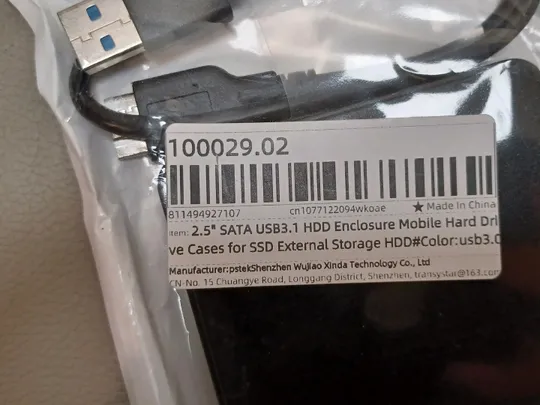 Купити 0591C  Зовнішня Кишеня для дисків 2.5 HDD, SSD