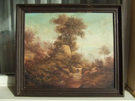 Закарпатская школа  Шутев И   раз.  85х70 см.     также много другого. Інтернет-аукціон