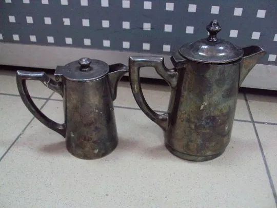 Чайник кофейник 0,55л и сливочник молочник paulsborn b.bohrmann 16 frankfurt a/m nachfolger №849,140 З аукціону