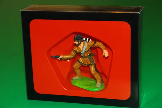 ТРАПЕР З ПІСТОЛЕТОМ №54554 траппер ELASTOLIN PREISER 70мм ФРГ в упаковці Ціна