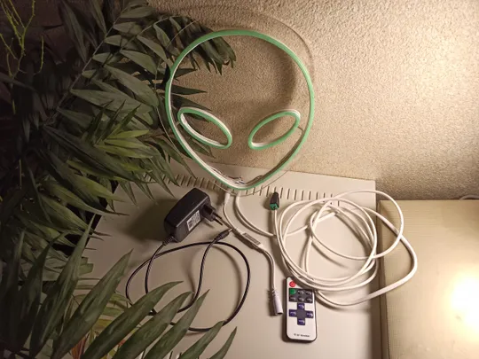 Купити Неоновий світильник Прибулець 240х295 acr-n000003