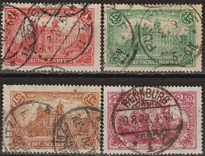 фото, 1920 - Німеччина - Стандарти Mi.113-15 _10,0 €