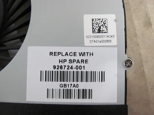 номер0335-31  Вентилятор (кулер, FAN) 926724-001 для HP Pavilion 17-BS 17-B 17-AK 17-X 17-Y 17-AY  оригінал термотрубка системи охолодження система охолодження Охолоджувальна система Кулери та системи охолодження Охолодження материнської плати З аукціону