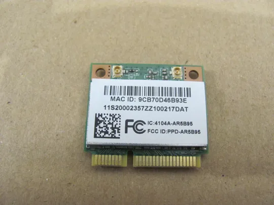 Купити 424-13 WI-FI адаптер AR5B95  для Lenovo  B570 B575 V570 V575 Z570 Z575 оригінал