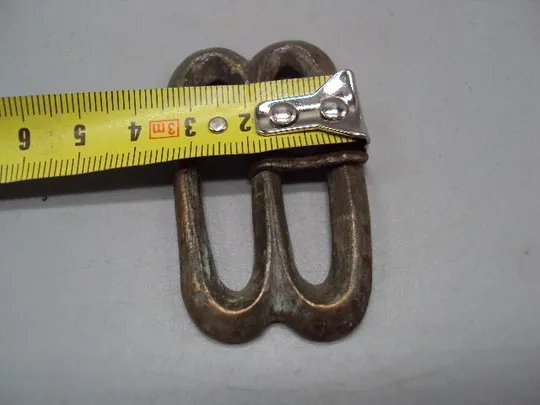 Пряжка бронза археология размер 6 х 3,3 см №14252 З аукціону