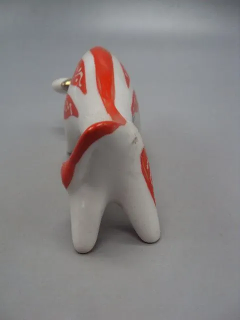 Фигура фарфор статуэтка миниатюра Киев бык бычок высота 5 см, длина 11 см №13759 Характеристики