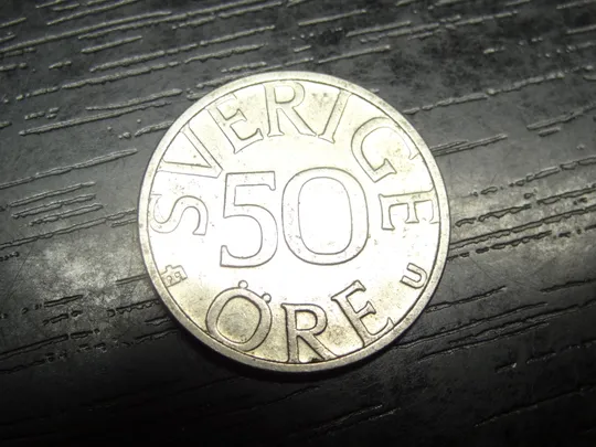 Купити 50 оре 1984 Швеція