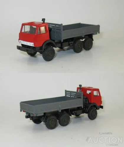 фото, КАМАЗ 4310 борт низкий - 1:87 H0