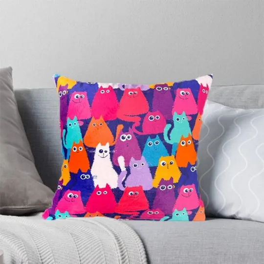 Купити Подушка 3D Котики 2537_D 11981 35х35 см