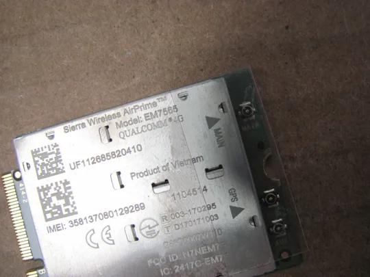 Купити 865-26  4G LTE SIERRA EM7565  для  Toshiba Dynabook Portege Tecra A40-J A40-K  оригінал