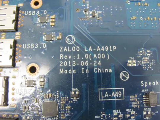 751-1  материнська плата РОБОЧА ZAL00 LA-A491P SR1EF i5-4210U для Dell Latitude 3540 V3540 оригінал Характеристики