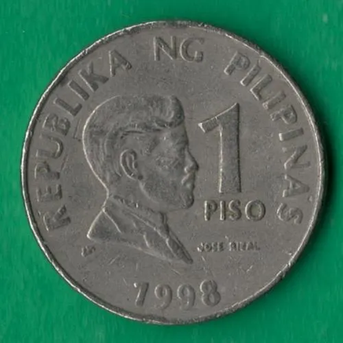 1 песо 1998 року Філіппіни [КВ] Ціна