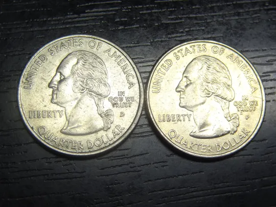 Купити 1/4 долара 2000 США Вірджинія (два різновиди)