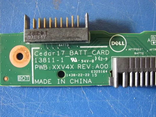 номер0001-29 плата живлення АКБ XXV4X для DELL INSPIRON 17 P26E 17 5748 5000 оригінал Де купити