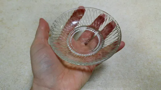 Розетки блюдця старе радянськіе скло набор 5+1 Вживане Недорого