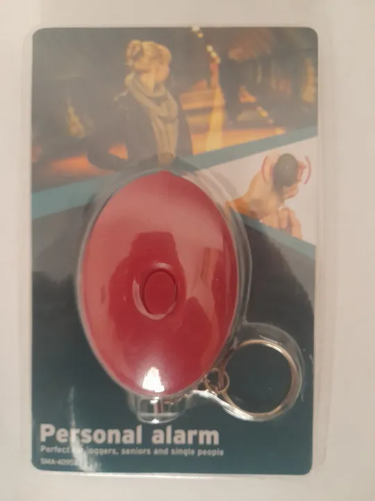 Персональна SOS сирена з ліхтариком 100 Дб для відлякування недоброзичливців Ціна