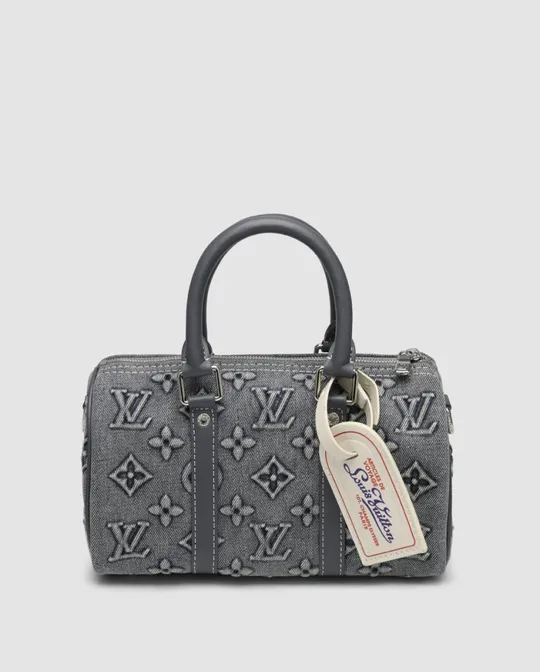 Купити Сумка Louis Vuitton Speedy Bandoulière 25 Bag Denim Monogram (991040)