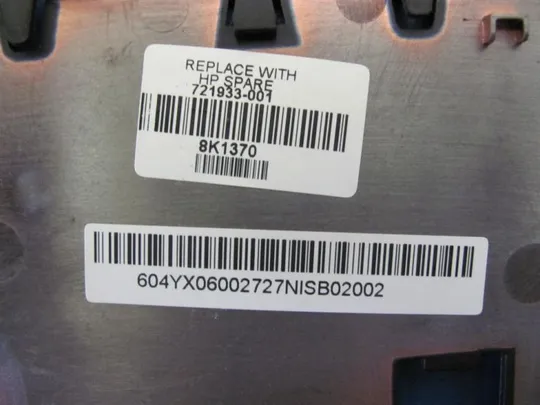 №104-1 Кришка (дно, корито, піддон) корпуса 721933-001 для HP PROBOOK 450 G0 оригінал Недорого