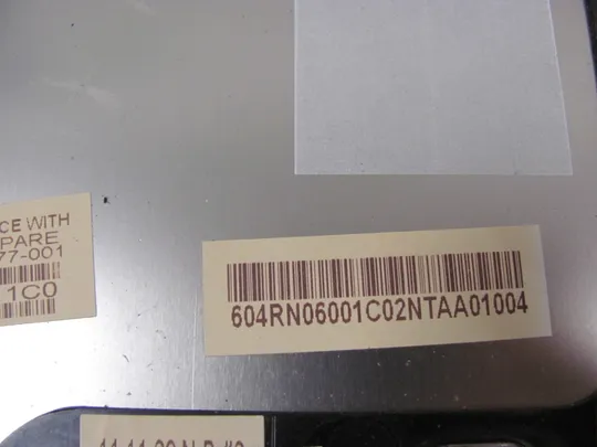 653-25 кришка матриці 665977-001 604RN06001 для HP Pavilion DV7 DV7-6000  оригінал Інструкція