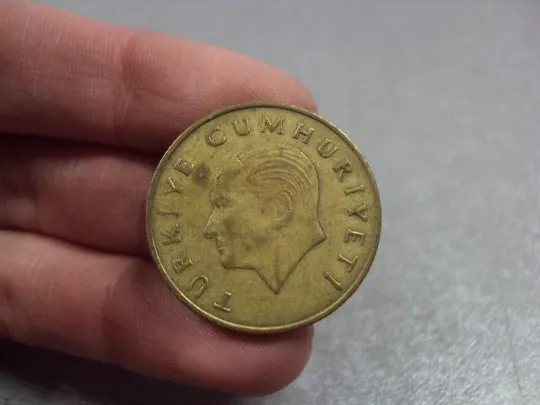 монета турция 500 лир 1989 №9362 З аукціону