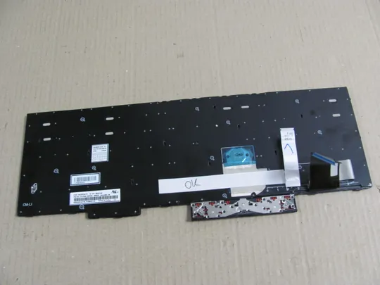Купити 61-29 клавіатура робоча 01YP640 55N01X8 для  Lenovo Thinkpad  E580 L580 L590 P52 P72 E590 E585 E595 оригінал