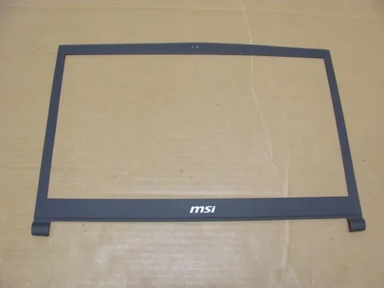 номер0945-16  рамка матриці,matrix frame,Окантовка дисплея,Рамка екрана,Корпус рамка матриці 3077B1B212   для  MSI GS73 GS73VR оригінал Ціна