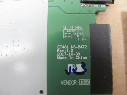 номер1043-10  плата AUDIO SD  ET481 NS-B472 NBX0001LD10 для Lenovo ThinkPad T480S оригінал Продаж