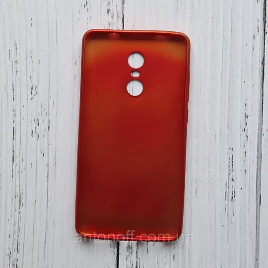 Купити Чохол Xiaomi Redmi Note 4X для телефону силіконовий Червоний