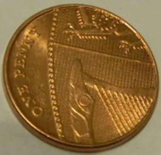 1 пенні 2013 Британія Ціна