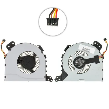 фото, Вентилятор для ноутбука LENOVO IdeaPad 320-15IAP, 320-15IKB, 520-15IKB, DC 5V 0.5A, 4pin (5F10N82225) (Кулер)