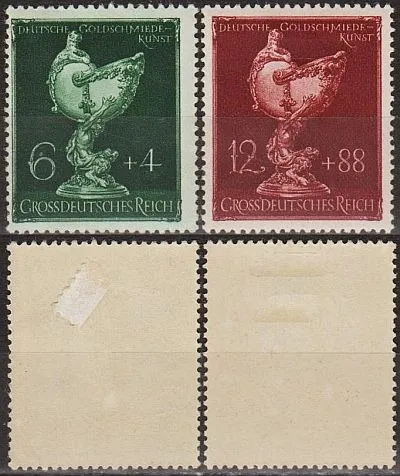 1944 - Рейх - Ювелірне мистецтво Mi.902-03 * Ціна