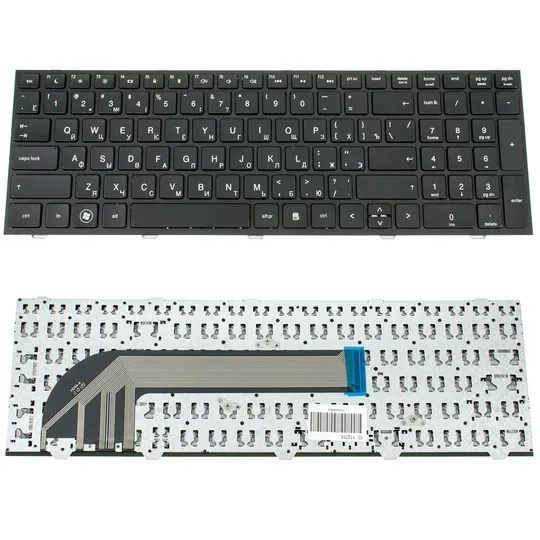Клавіатура для ноутбука HP (ProBook: 4540s, 4545s) rus, black, з фреймом Ціна