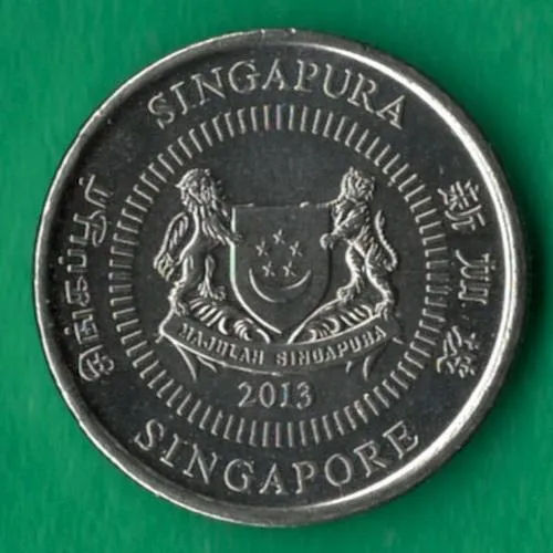 Купити 10 центів 2013 року Сінгапур [КВ]