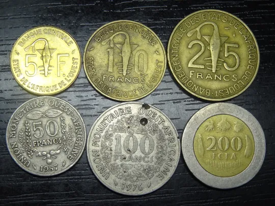 Купити Комплект монет КФА ВСЕАО Західноафриканського франка
