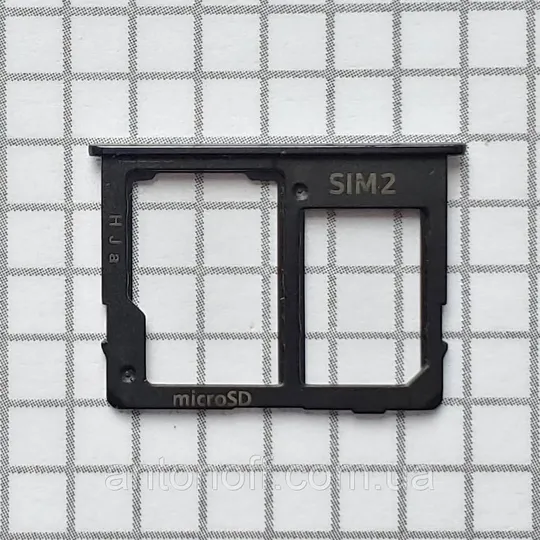 Тримач сім карти Samsung J610F Galaxy J6 Plus 2018 синій оригінал з розборки Ціна