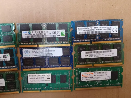 Оперативна пам&#039;ять 8GB DDR3 PC3 12800S 1600 З аукціону