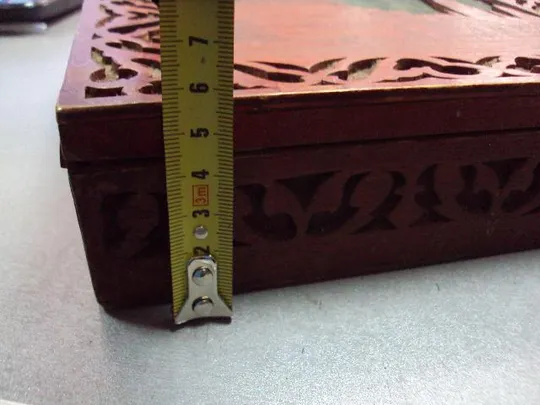 Купити Шкатулка коробка Кремль подарок ГСТ дерево 23,2 х 19 см №11275