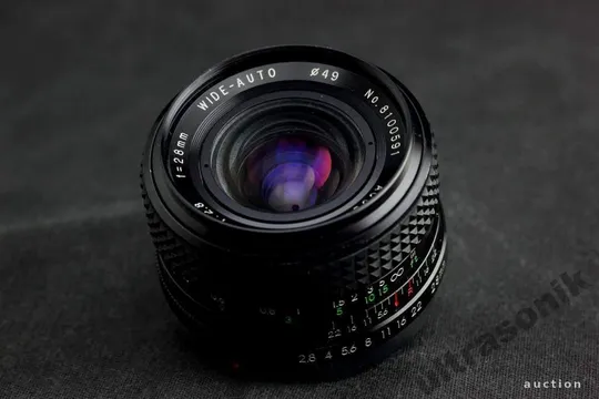 Об'єктив Широкоугольник Contax AR Access P-MC 28mm/2,8 WIDE-AUTO ф49mm Japan Вживане З аукціону