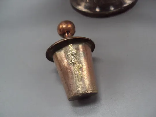 Коньячный набор Вьетнам графин, поднос и рюмки 6 шт металл №14011 Недорого