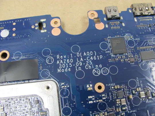 595-8 материнська плата AAZ60 LA-C461P i5-6300U SR2F0 для Dell Latitude E7470  7470 оригінал Де купити