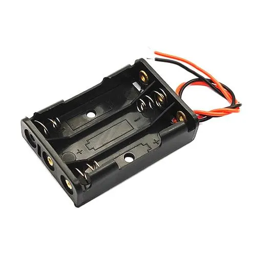 Отсек для 3 батарей AAA, 4.5В бокс кейс с проводами, Arduino Ціна