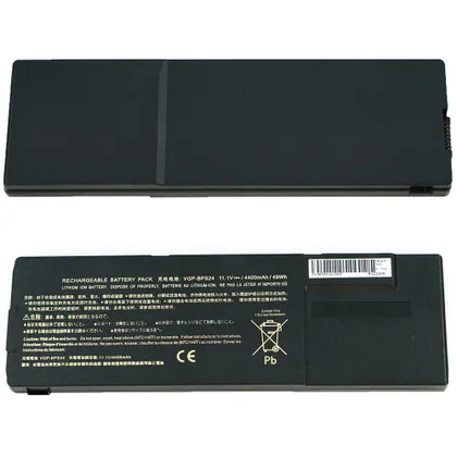 фото, Батарея для ноутбука Sony BPS24 (VGP-BPL24, VGP-BPS24, VGP-BPSC24, SONY VAIO: VPCSA, VPCSB, VPCSE series) 10.8V 4400mAh Black