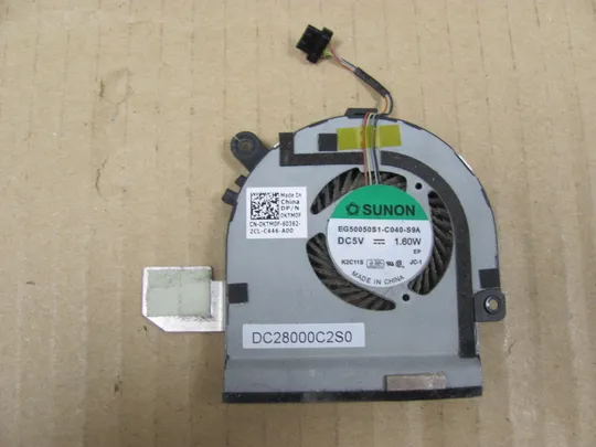 693-29 Вентилятор (кулер, FAN) 0KTM0F DC28000C2S0 для  сенсорний DELL XPS 12 9Q33 9Q23 оригінал Ціна