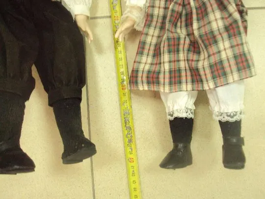 Купити Фарфоровые куклы пара мальчик с девочкой №461