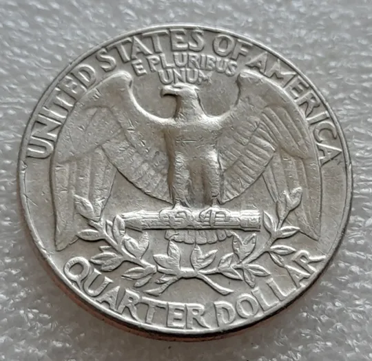 (8108 ря) ¼ долара 1974 США без мітки монетного двору (квотер, 25 центів) Продаж